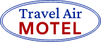 Travel Air Motel in New Zealand Travel Air Motel Logo